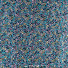 Tussar Silk Printed Fabric (1.50Meter Piece)