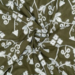 Cotton Embroidered Fabric