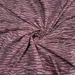 Lilac Color Cambric Cotton Kantha Printed Fabric