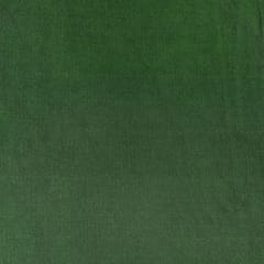 Green Color Plain Mashru Silk Fabric