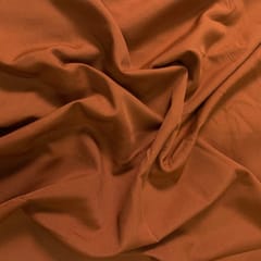 Brown Color Dyed Poly Crepe Fabric (N112D)