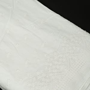 Pure Chikan Fabrics Online Buy Soft Chikan Cloth FabCouture