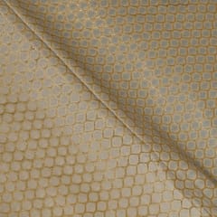 Dyeable Katan Silk Jacquard Fabric