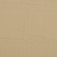 Dyeable Cotton Chikan Embroidered Fabric