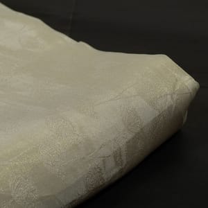 Dyeable Tissue Upada Silk Jacquard Fabric