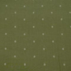 Green Color Cotton Dobby Fabric