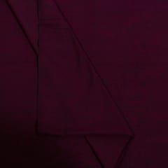 Purple Color Rayon Slub Fabric