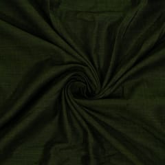 Mehendi Green Color Rayon Slub Fabric