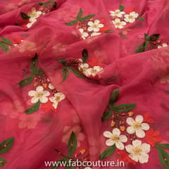 Organza Embroidered Fabric (1.7mtr Piece)