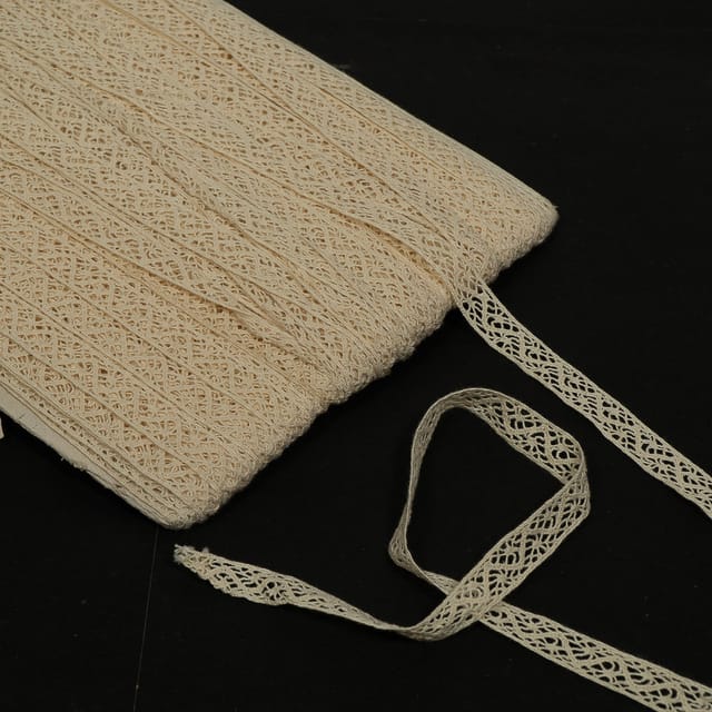 Dyeable Cotton Lace (9 Meter)