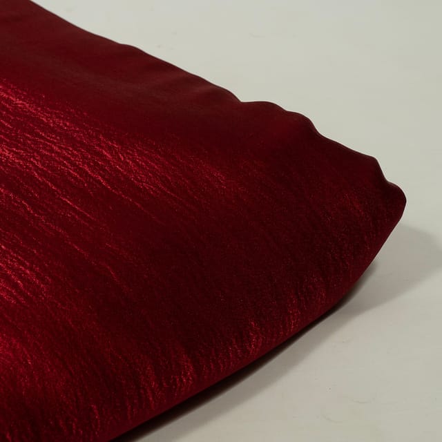 Maroon Color Rolex Satin Fabric