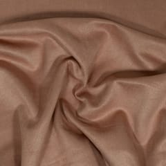 Peach color Knitted Suede Fabric