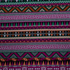 Multi Color Poly Cotton Jacquard Fabric