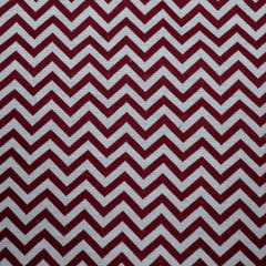 Maroon Color Cotton Jacquard Fabric