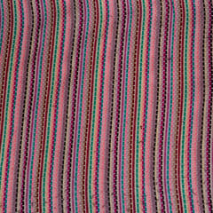 Multi Color Cotton Jacquard Fabric