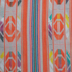 Multi Color Cotton Jacquard Fabric