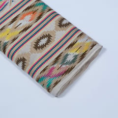 Multi Color Cotton Jacquard Fabric