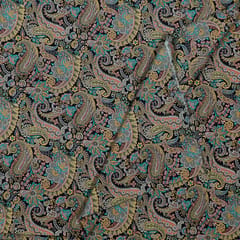 Multi Color Corduroy Printed Fabric