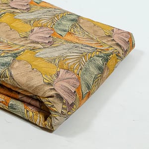 Multi Color Corduroy Printed Fabric