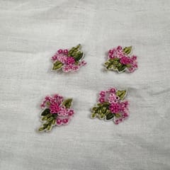 Hand Embroidered Booti (4 Pcs)