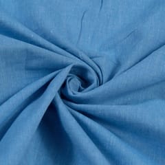 Light Blue Denim Chambrey fabric (70CM Piece)