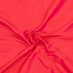 Pink Color Katan Silk Fabric