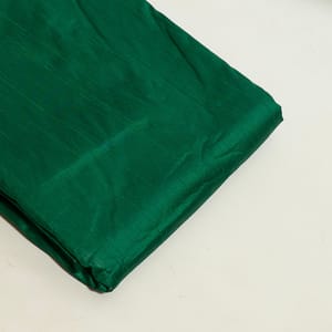 Bottle Green Color Katan Silk Fabric