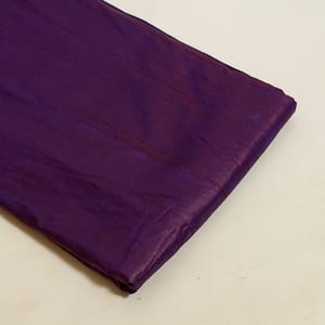 Purple Color Katan Silk Fabric