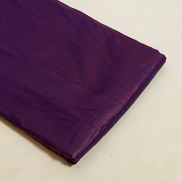 Purple Color Katan Silk Fabric