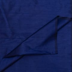 Navy Blue Color Katan Silk Fabric