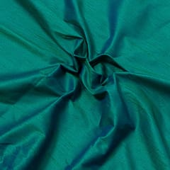 Rama Green Color Katan Silk Fabric