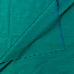 Rama Green Color Katan Silk Fabric