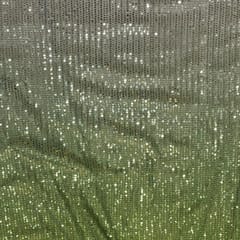 Ombre Color Net Lycra Fabric