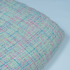 Multi Color Tweed Fabric