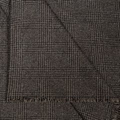 Brown Color Tweed Fabric