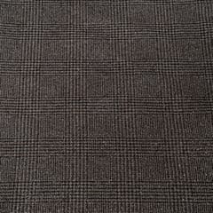 Brown Color Tweed Fabric