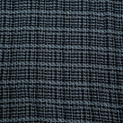 Black and White Color Tweed Fabric