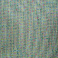 Lime Green Color Tweed Fabric