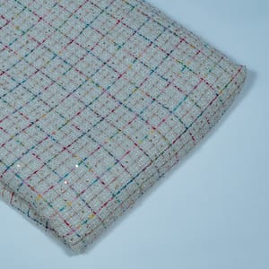 Multi Color Tweed Fabric