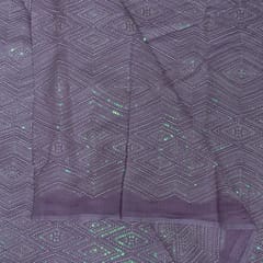 Move Color Mal Chanderi Embroidered Fabric