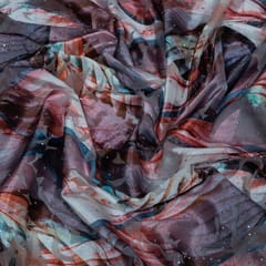 Move Color Lycra Brasso Velvet Printed Fabric