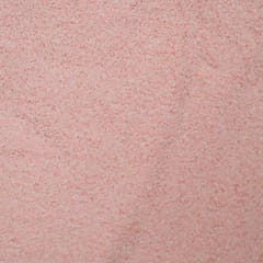 Peach Color Tweed Fabric