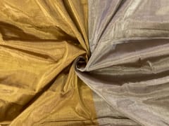 Gold Plain Pure Tissue Fabric