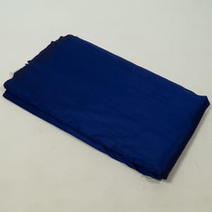 Blue Color Dupion Silk Fabric