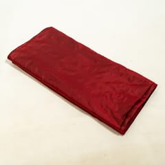 Black and Maroon Color Two Tone Pure Silk Fabric