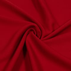 Red Color Pashmina Fabric