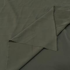 Olive Green Color BSY Crepe Spandex fabric