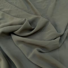 Olive Green Color BSY Crepe Spandex fabric