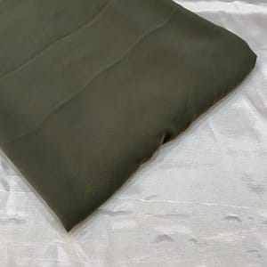 Olive Green Color BSY Crepe Spandex fabric