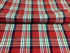 Red Checks Yarn Dyed Cotton Fabric